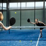 indoor padel court in Toronto at North Padel Club
