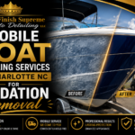 Mobile Boat Detailing Services in Charlotte NC for Oxidation Removal